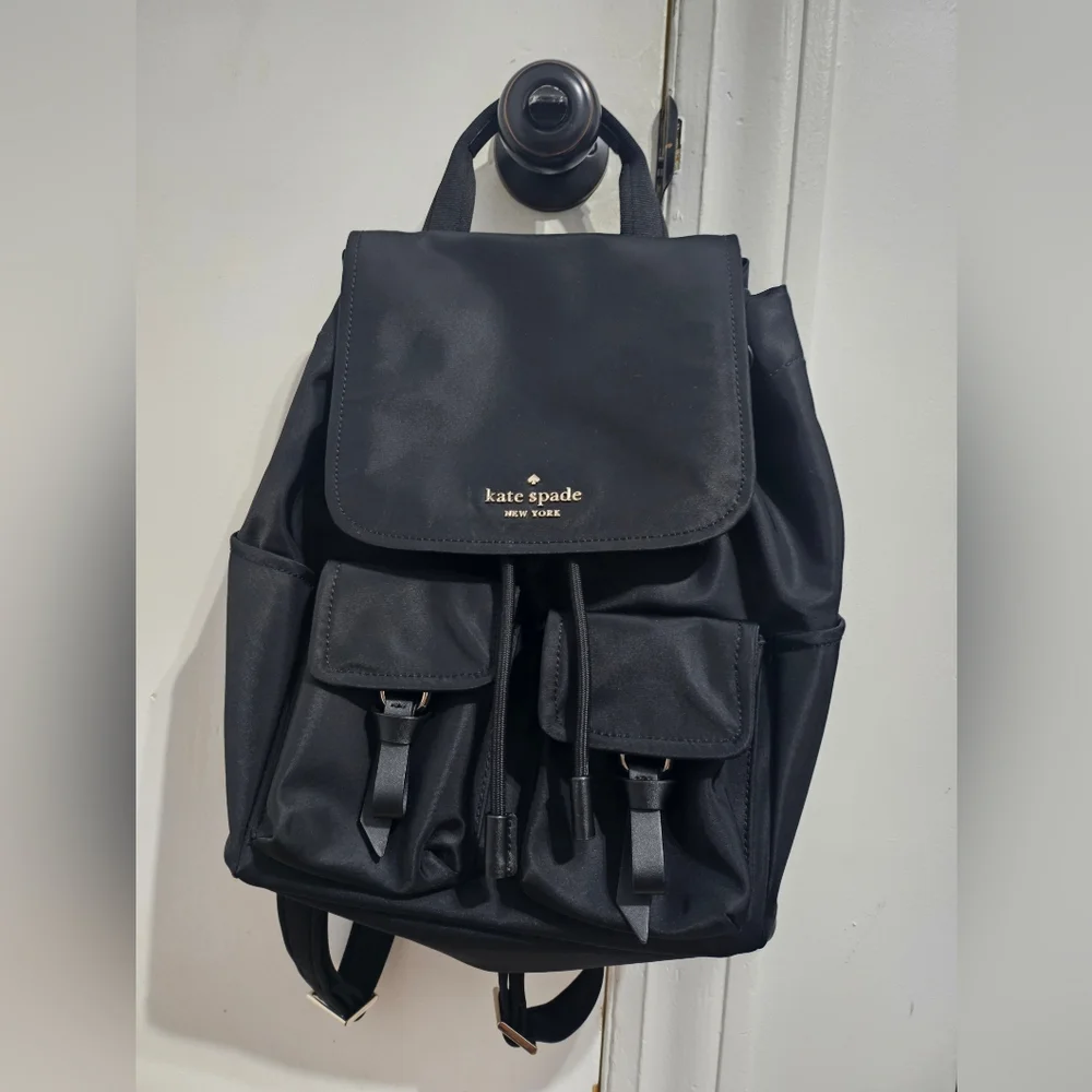 Kate Spade Carley Flap Backpack - NWOT (care card included) - Picture 3 of 7